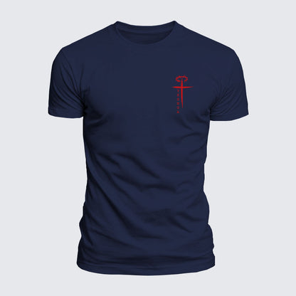 Luxe Mercerized Cotton Tee - Red Cross Yeshua