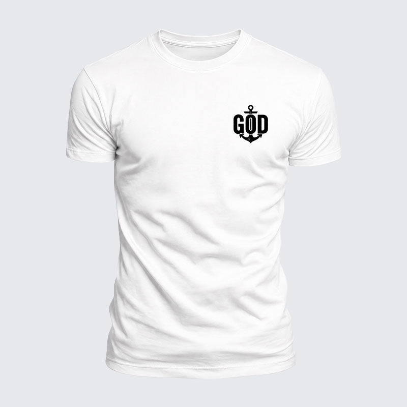 Luxe Mercerized Cotton Tee - God Faith