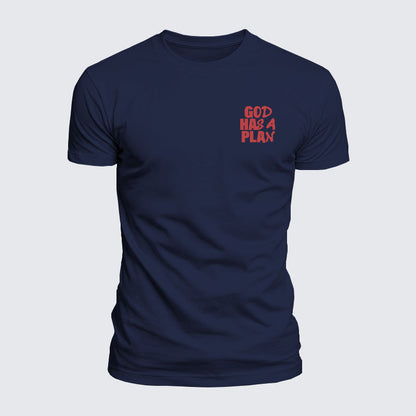 Luxe Mercerized Cotton Tee - God Has A Plan