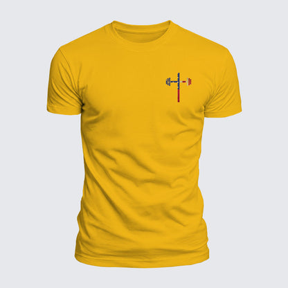 Luxe Mercerized Cotton Tee - God Bless America