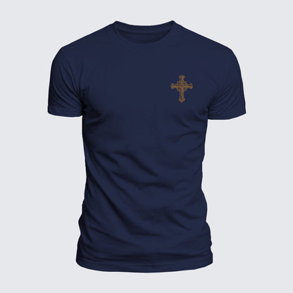 Luxe Mercerized Cotton Tee - Cross