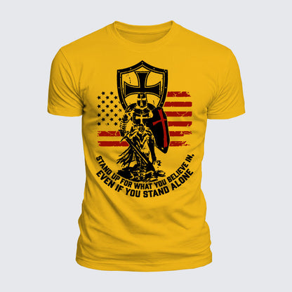 Luxe Mercerized Cotton Tee - Stand Up For What You Believe