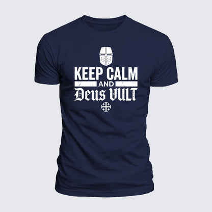 Luxe Mercerized Cotton Tee - Deus Vult