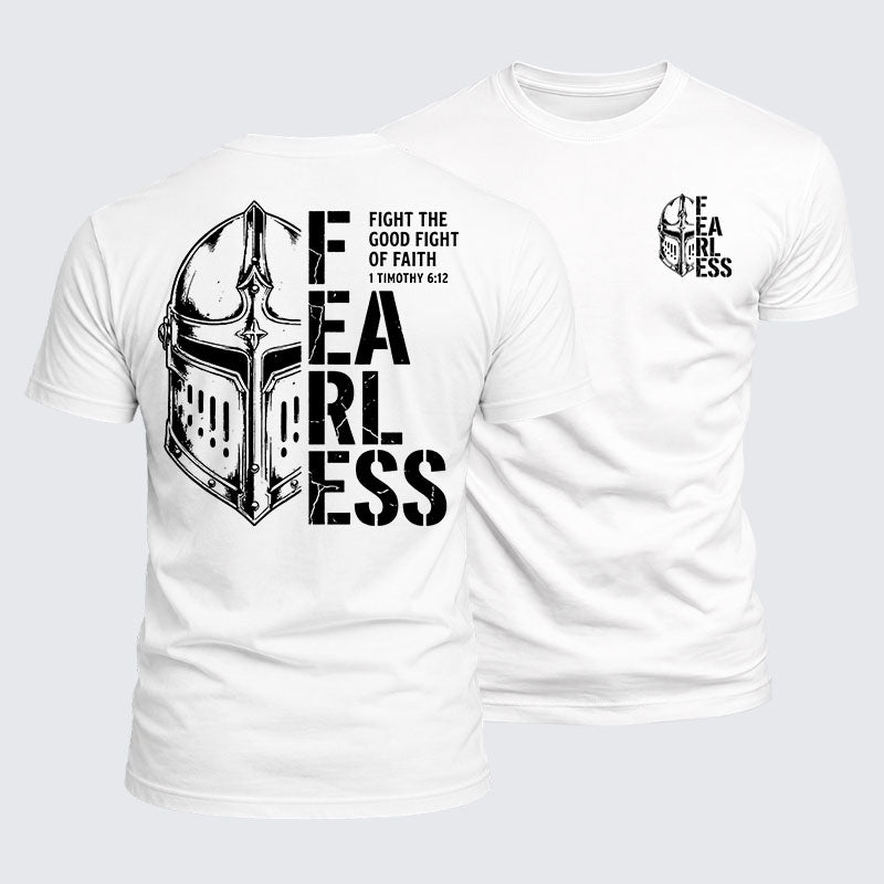 Luxe Mercerized Cotton Tee - Fearless