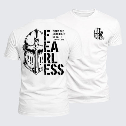 Luxe Mercerized Cotton Tee - Fearless