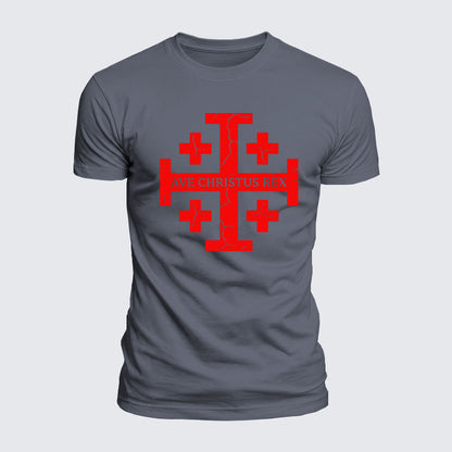 Luxe Mercerized Cotton Tee - Ave Christus Rex