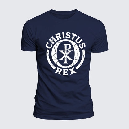 Luxe Mercerized Cotton Tee - Ave Christus Rex