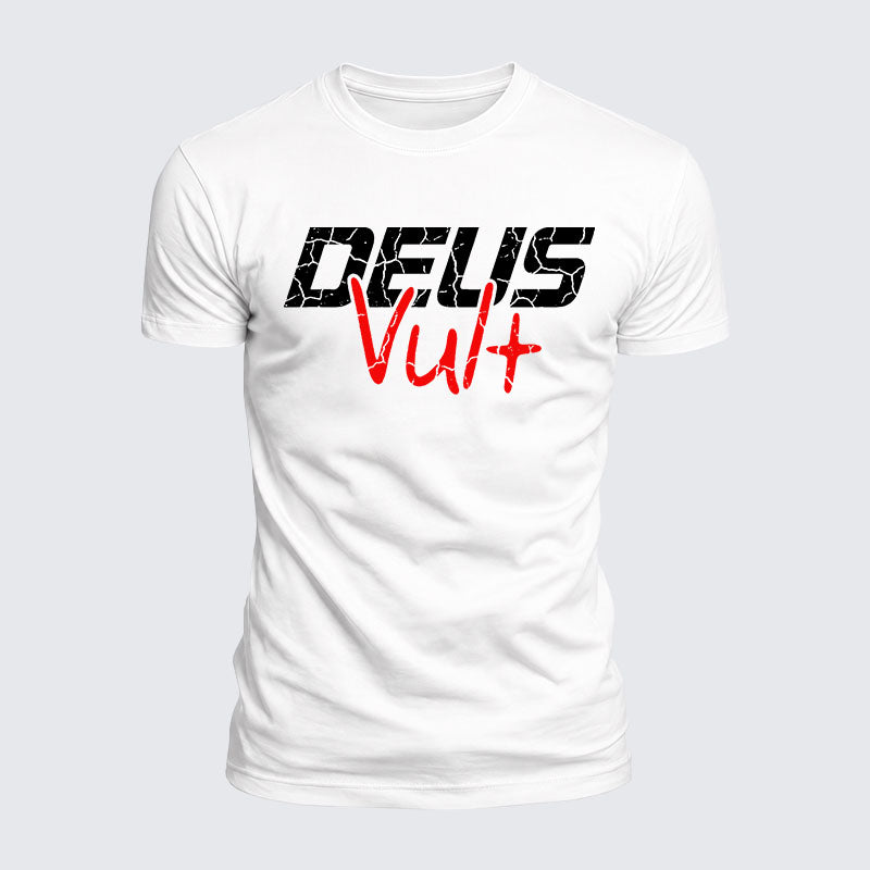 Luxe Mercerized Cotton Tee - Deus Vult
