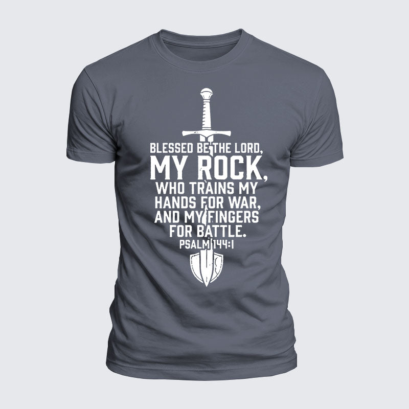 Luxe Mercerized Cotton Tee - Blessed Be The Lord
