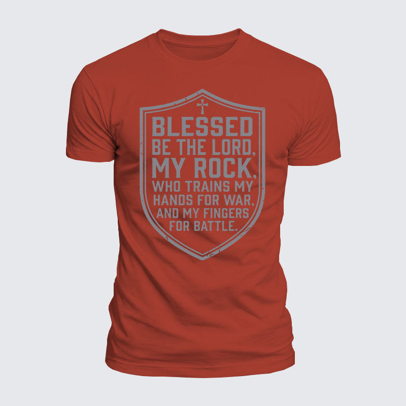 Luxe Mercerized Cotton Tee - Blessed Be The Lord