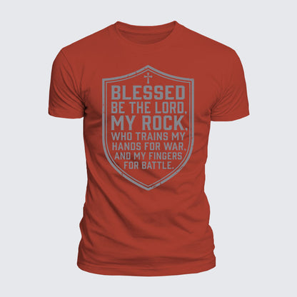 Luxe Mercerized Cotton Tee - Blessed Be The Lord