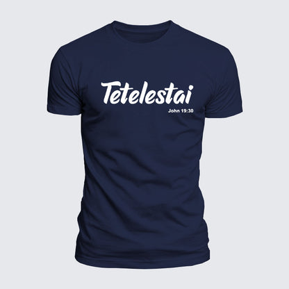 Luxe Mercerized Cotton Tee - Tetelestai John 19 : 30
