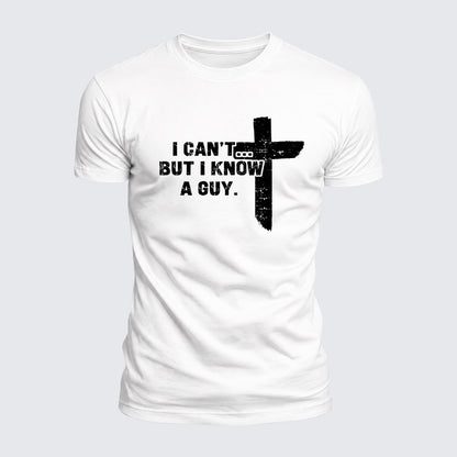 Luxe Mercerized Cotton Tee - I Can't But I Know A Guy