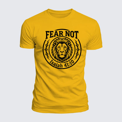 Luxe Mercerized Cotton Tee - Fear Not Isaiah 41:10