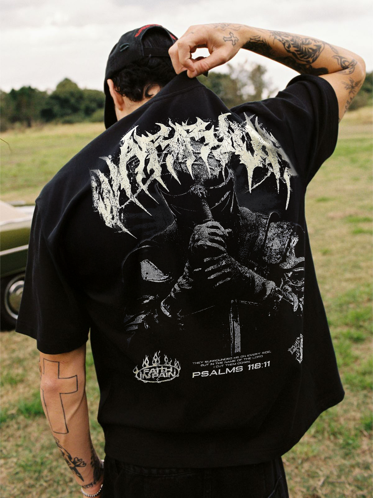 Faith In Pain Printed Men's T-shirt