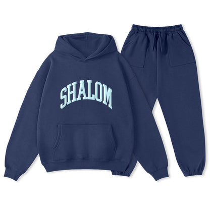 Personalized SHALOM Christian Premium Fleece Hoodie Set