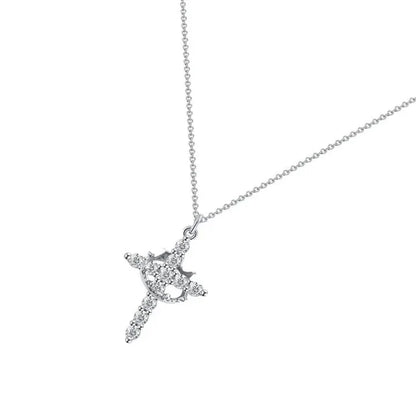 Crowned Cross Necklace