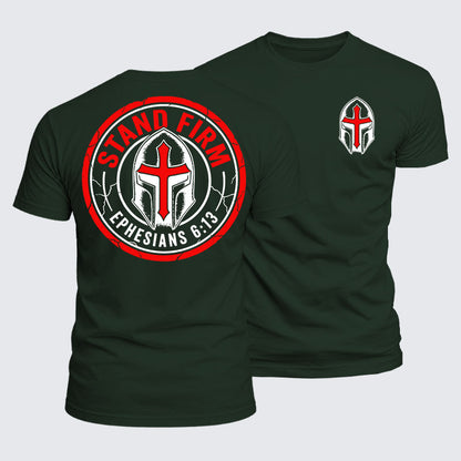 Luxe Mercerized Cotton Tee - Stand Firm