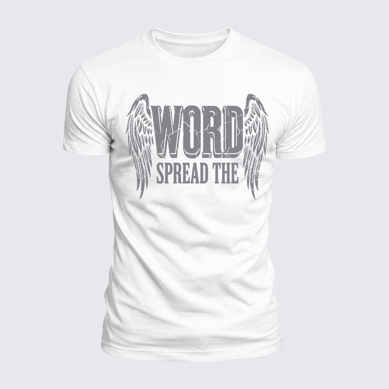 Luxe Mercerized Cotton Tee - Spread The Word