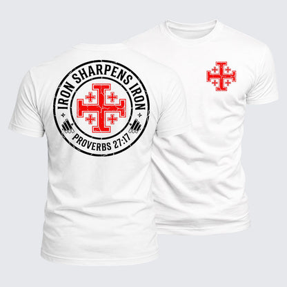 Luxe Mercerized Cotton Tee -  Iron Sharpens Iron