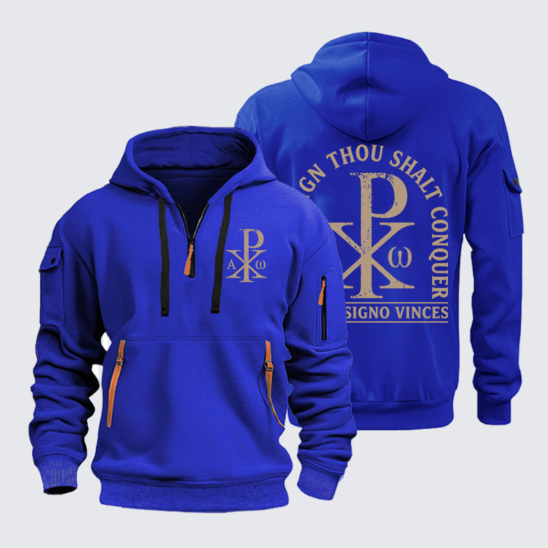 Zipper Hoodies -  In Hoc Signo Vinces