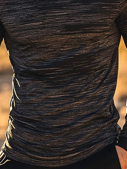 Men's Outdoor Sun Protection Breathable Cool Hooded Sun Protection Long Sleeve Top