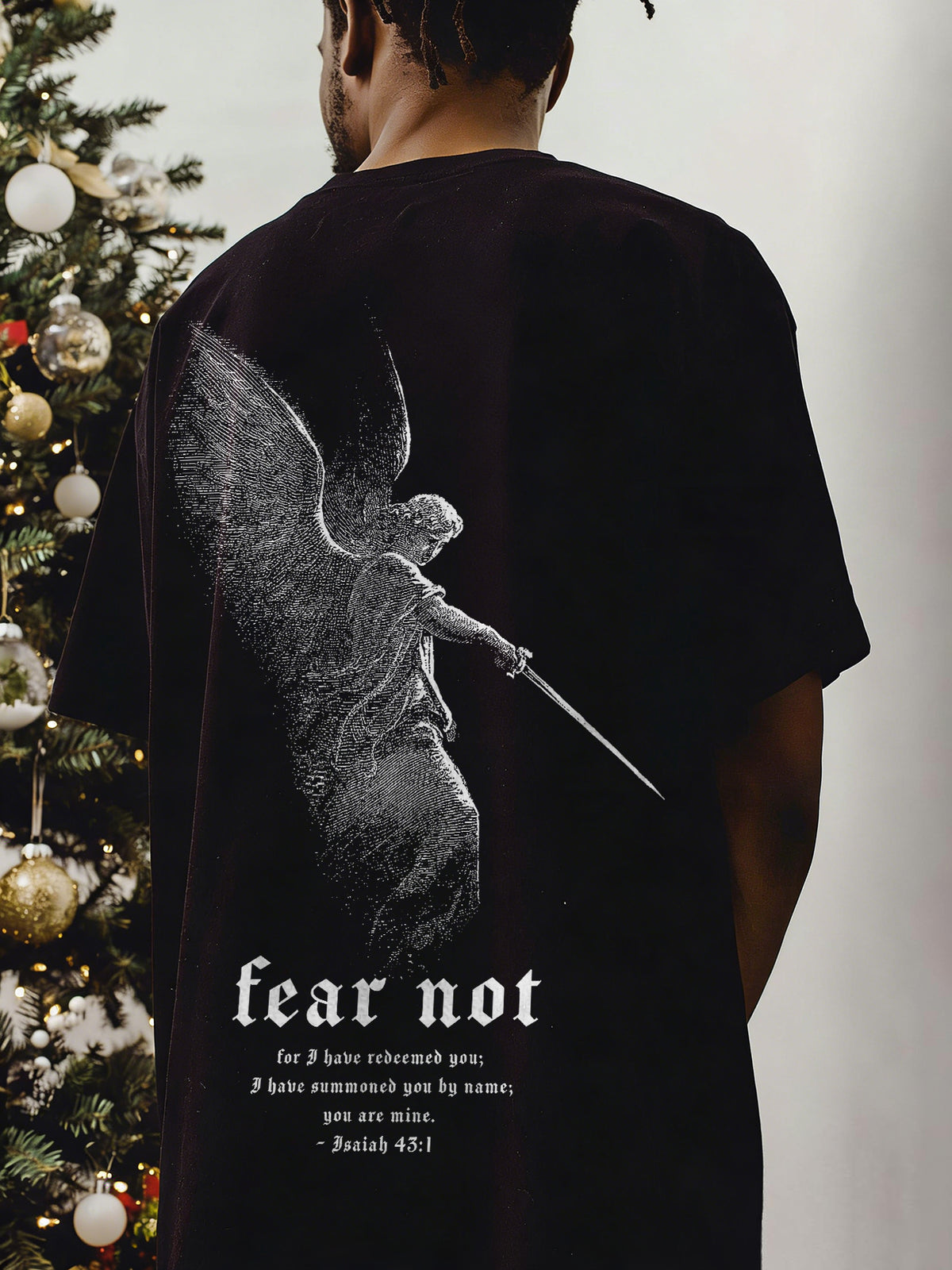 Fear Not For I Have Redeemed You I Have Summoned You By Name You Are Mine. - Isaiah 43:1 Printed Men's T-shirt