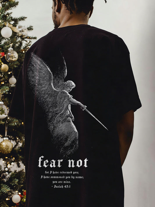 Fear Not For I Have Redeemed You I Have Summoned You By Name You Are Mine. - Isaiah 43:1 Printed Men's T-shirt