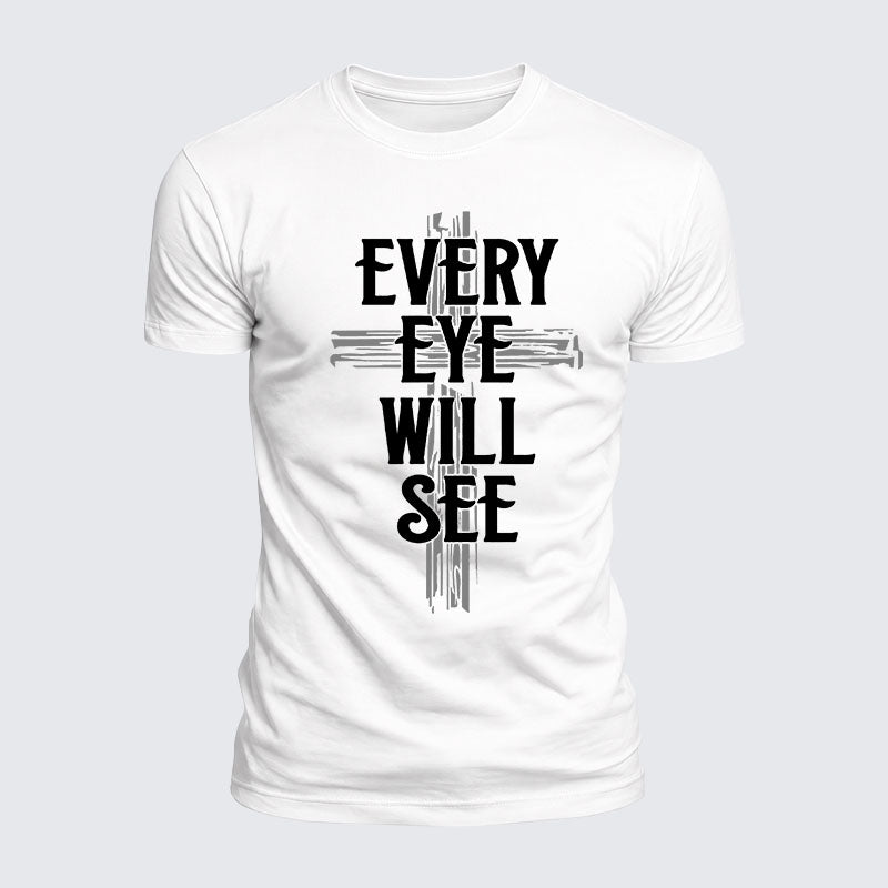 Luxe Mercerized Cotton Tee -  Every Eye Will See