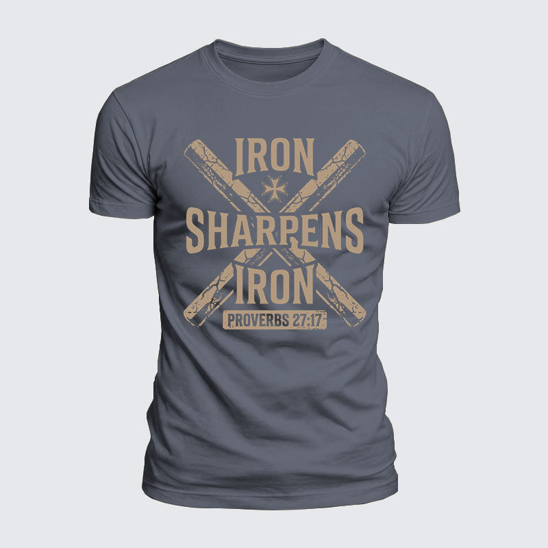 Luxe Mercerized Cotton Tee -  Iron Sharpens Iron