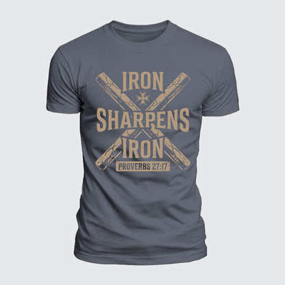 Luxe Mercerized Cotton Tee -  Iron Sharpens Iron