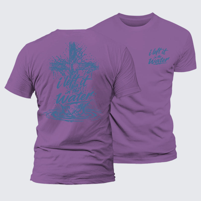 Luxe Mercerized Cotton Tee - I Left It In The Water