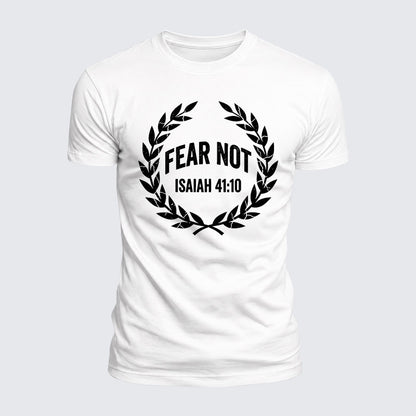 Luxe Mercerized Cotton Tee - Fear Not Isaiah 41:10