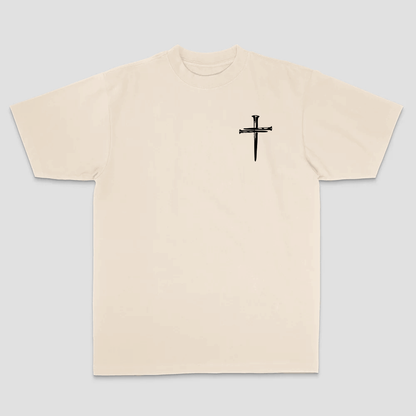 If You Bring Up My Past You Should Know That Jesus Dropped The Charges Printed Men's T-shirt