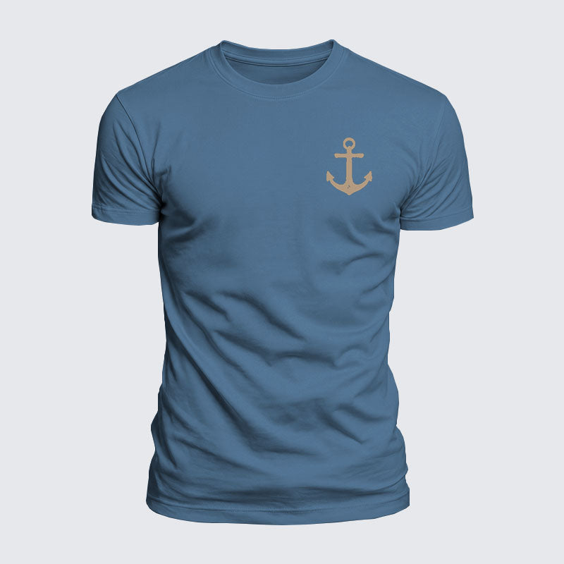 Luxe Mercerized Cotton Tee - Cross