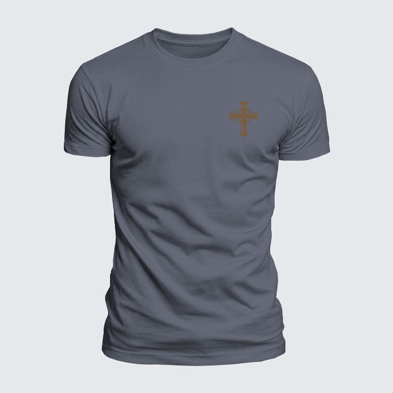 Luxe Mercerized Cotton Tee - Cross