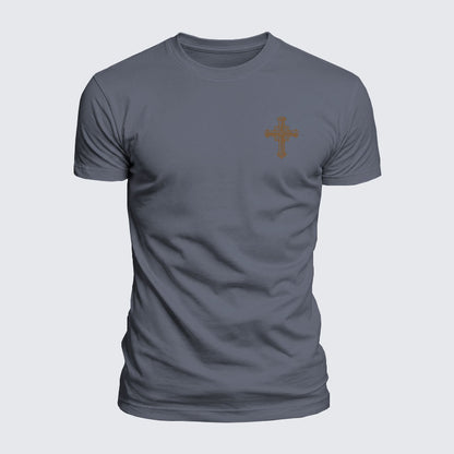 Luxe Mercerized Cotton Tee - Cross