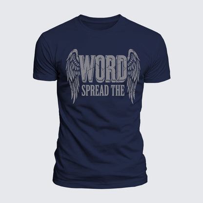 Luxe Mercerized Cotton Tee - Spread The Word