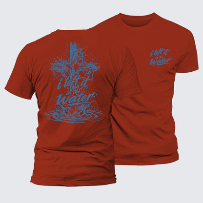 Luxe Mercerized Cotton Tee - I Left It In The Water