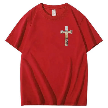 God Turns Broken Pieces Into Masterpieces Christian Pattern Crew Neck T-Shirt