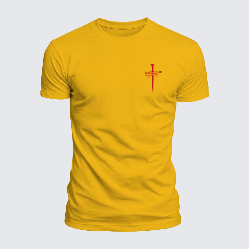 Luxe Mercerized Cotton Tee - Red Cross