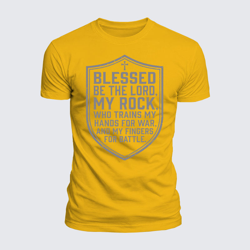 Luxe Mercerized Cotton Tee - Blessed Be The Lord