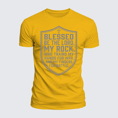 Luxe Mercerized Cotton Tee - Blessed Be The Lord