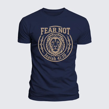 Luxe Mercerized Cotton Tee - Fear Not Isaiah 41:10