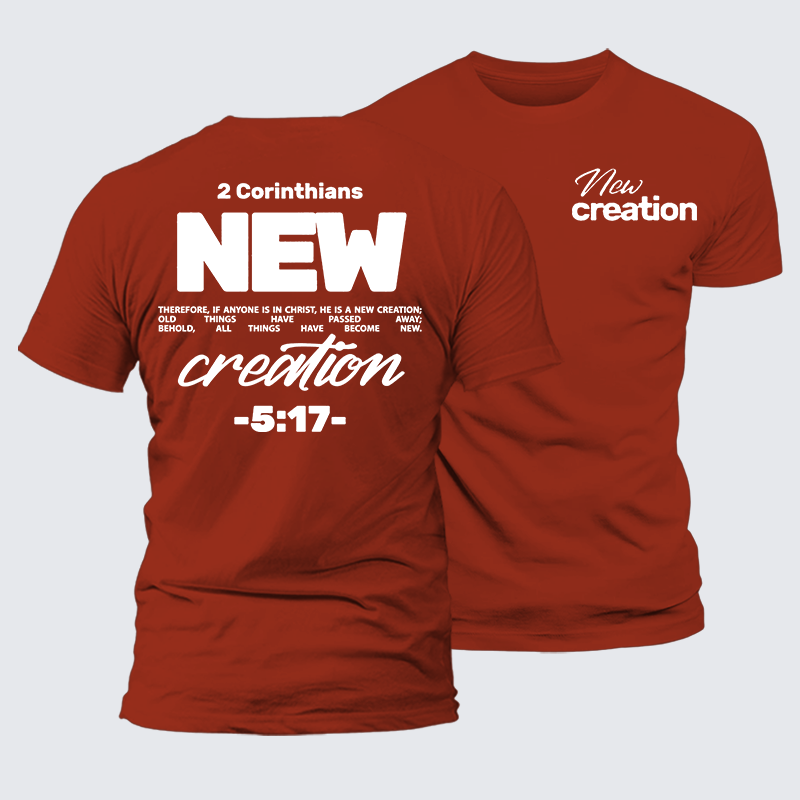 Luxe Mercerized Cotton Tee - New Creation