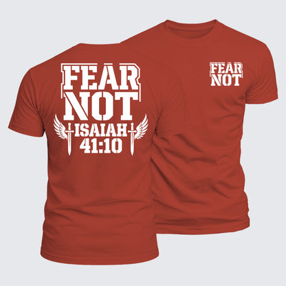 Luxe Mercerized Cotton Tee - Fear Not Isaiah 41:10