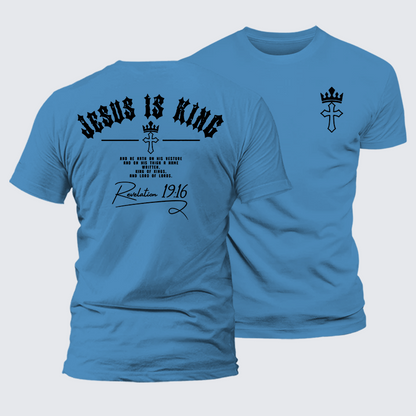Luxe Mercerized Cotton Tee - Jesus Is King