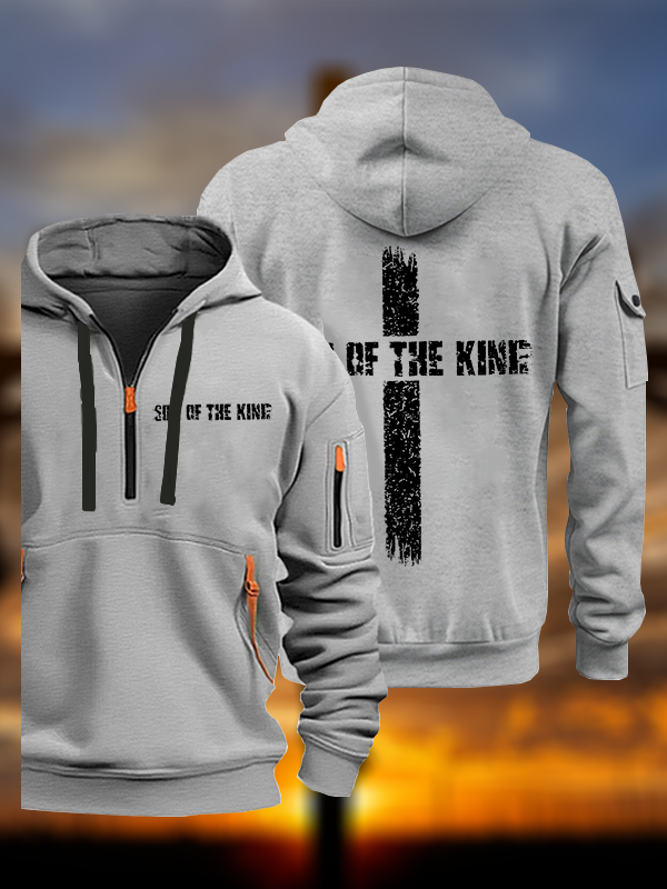 Son Of The King Jesus God Christian Zipper Hoodies