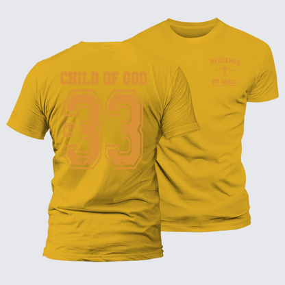 Luxe Mercerized Cotton Tee - Redeemed By Grace