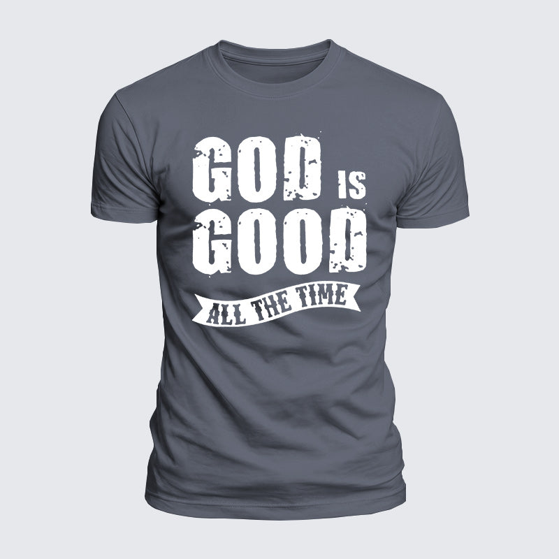 Luxe Mercerized Cotton Tee - God Is Good All The Time
